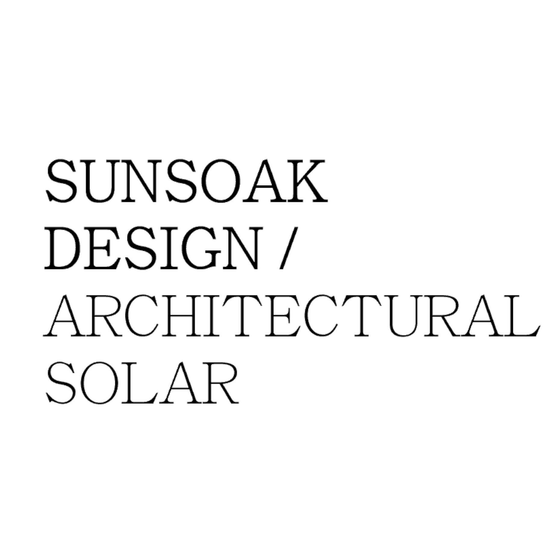 SUNSOAK DESIGN